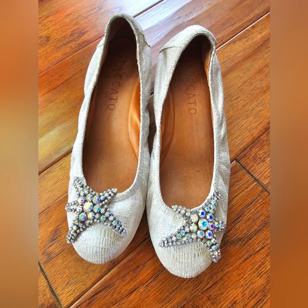Starfish Ballet Styled Wedged Flats